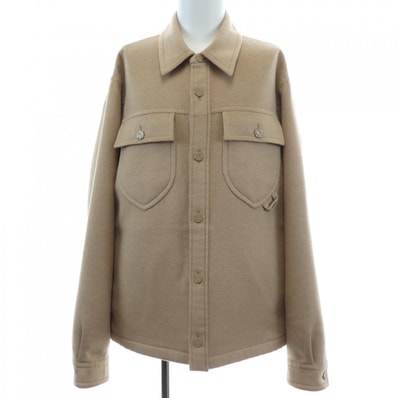 ルイヴィトン LOUIS VUITTON ダブルフェイスウールブレンドオーバーシャツ HQB42EFRW ジャケット