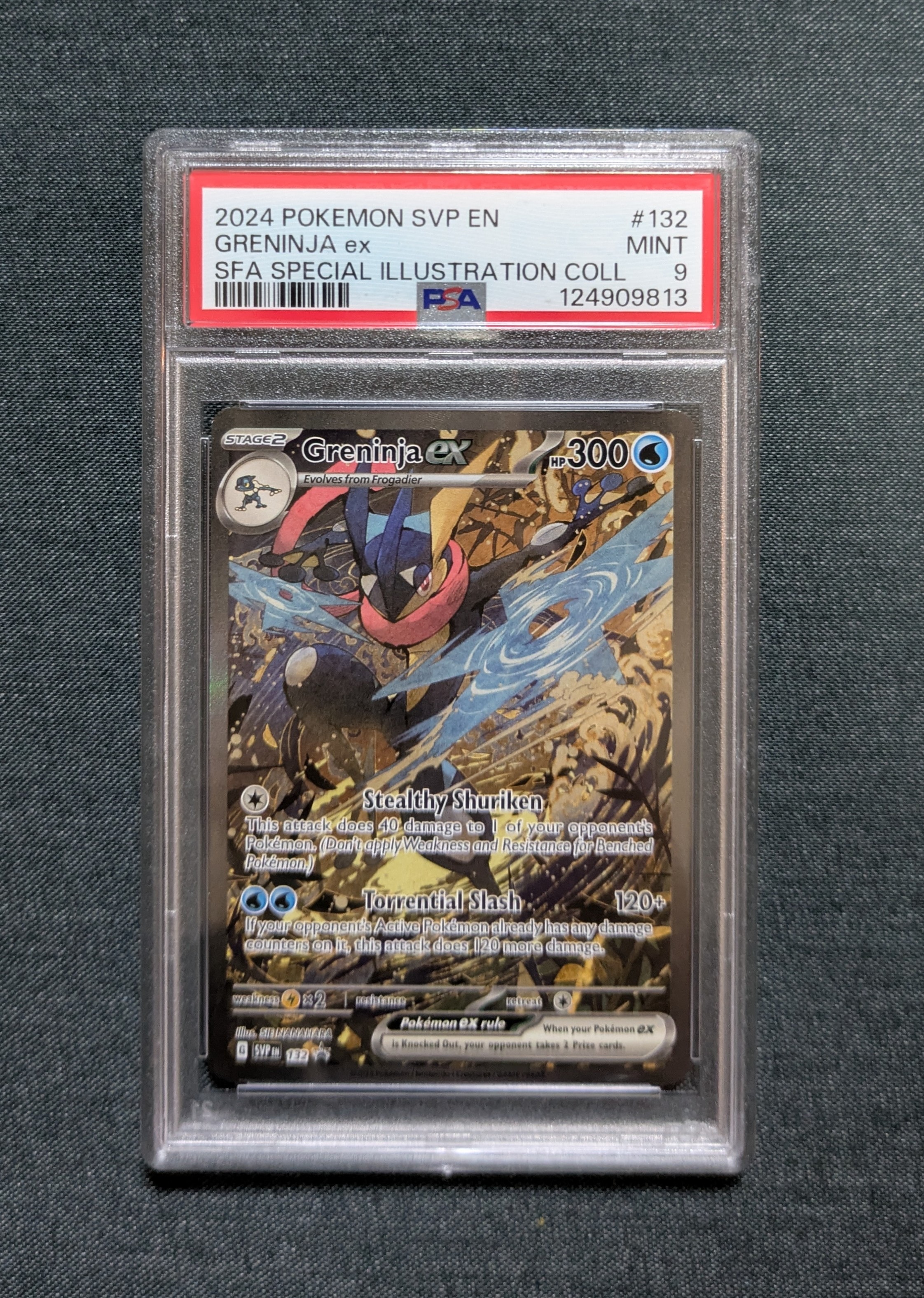 ゲッコウガex P [SVP EN 132]【英語版】(スカーレット&バイオレット「シュラウデッドフェイブル ゲッコウガex スペシャルイラストレーション コレクション」)