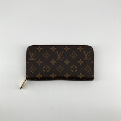 LOUIS VUITTON(ルイ・ヴィトン) モノグラムキャンバス ジッピーウォレット ラウンドファスナー M42616 長財布 ブラウン×ゴールド