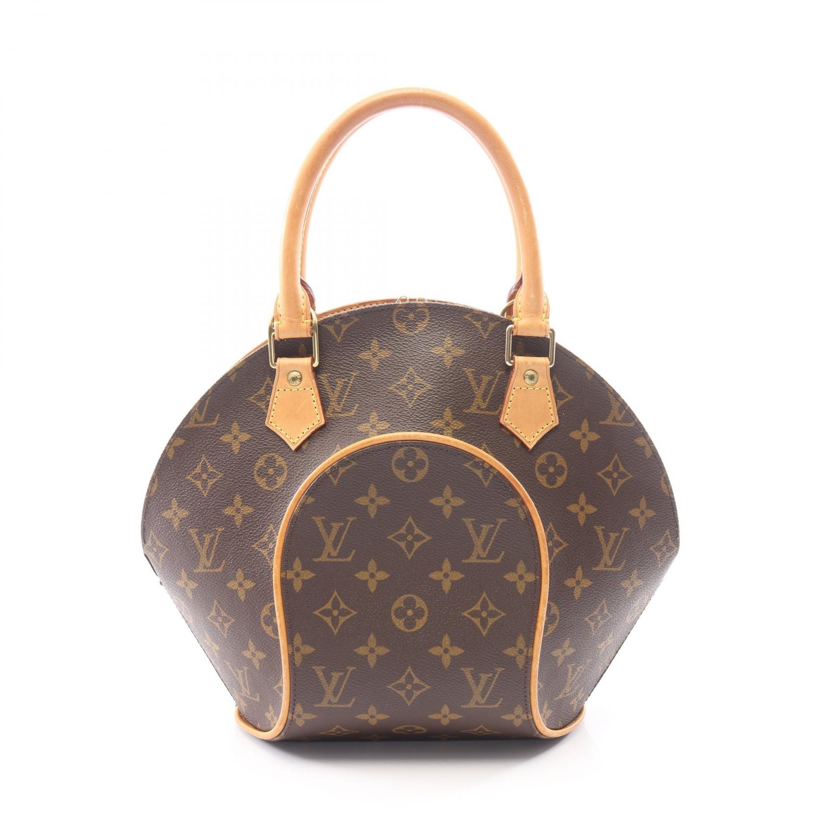 ルイ・ヴィトン LOUIS VUITTON エリプスPM モノグラム ハンドバッグ バッグ PVCコーティングキャンバス レザー レディース ブラウン系 M51127 【中古】