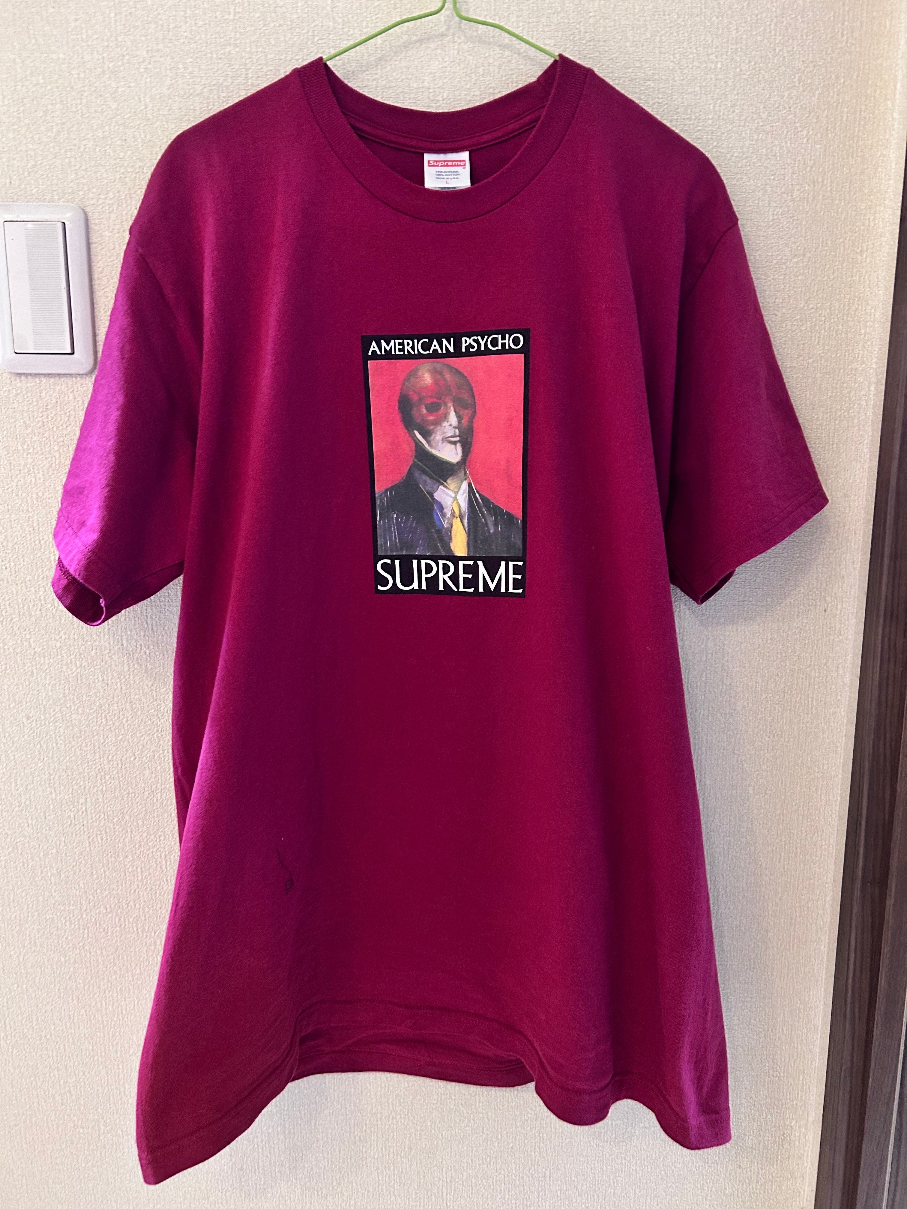Supreme American Psycho Tee "Cardinal"