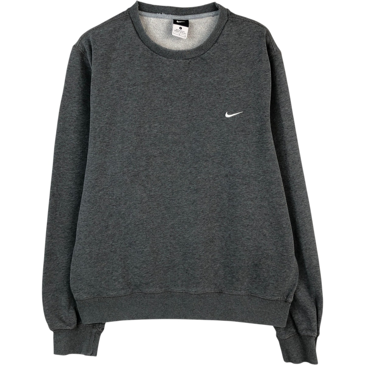 古着 ナイキ NIKE ワンポイントロゴスウェットシャツ トレーナー メンズL相当/eaa614212