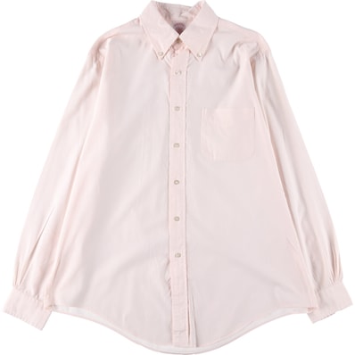 古着 90年代 ブルックスブラザーズ Brooks Brothers MAKERS 長袖 ボタンダウンシャツ USA製 メンズM相当 ヴィンテージ/eaa528685