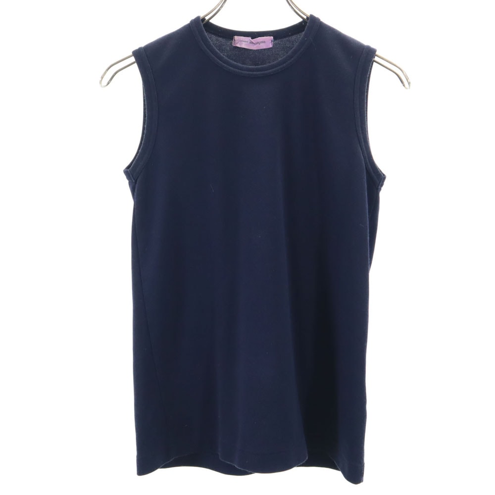 COMME des GARCONS コムデギャルソン ノースリーブ タンクトップ ネイビー