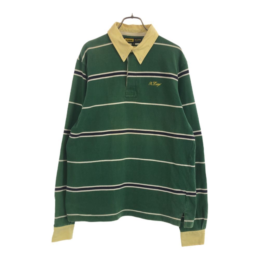 XLARGE 長袖 ボタンダウン ポロシャツ