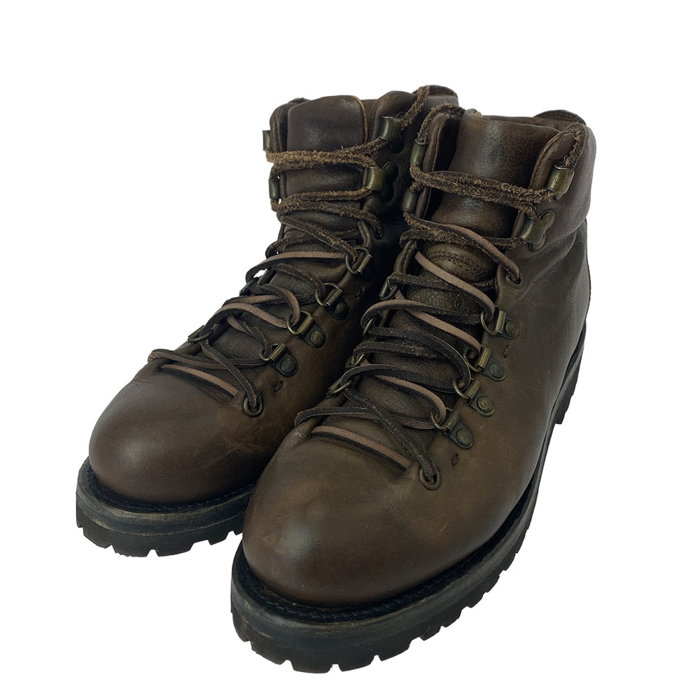 BUTTERO ブッテロ ブーツ B4455 レザー トレッキング ワーク マウンテン ブーツ ブラウン系 38.5【中古】