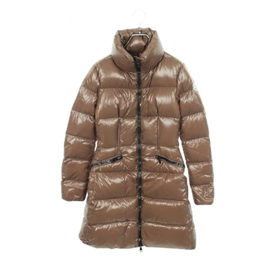 モンクレール MONCLER JASMINUM ダウンジャケット 衣料品 アウター ナイロン レディース ブラウン系 4996405 【中古】