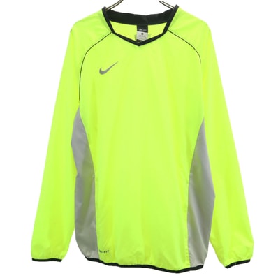 NIKE ナイキ サッカー ピステ M ネオンイエロー プルオーバー