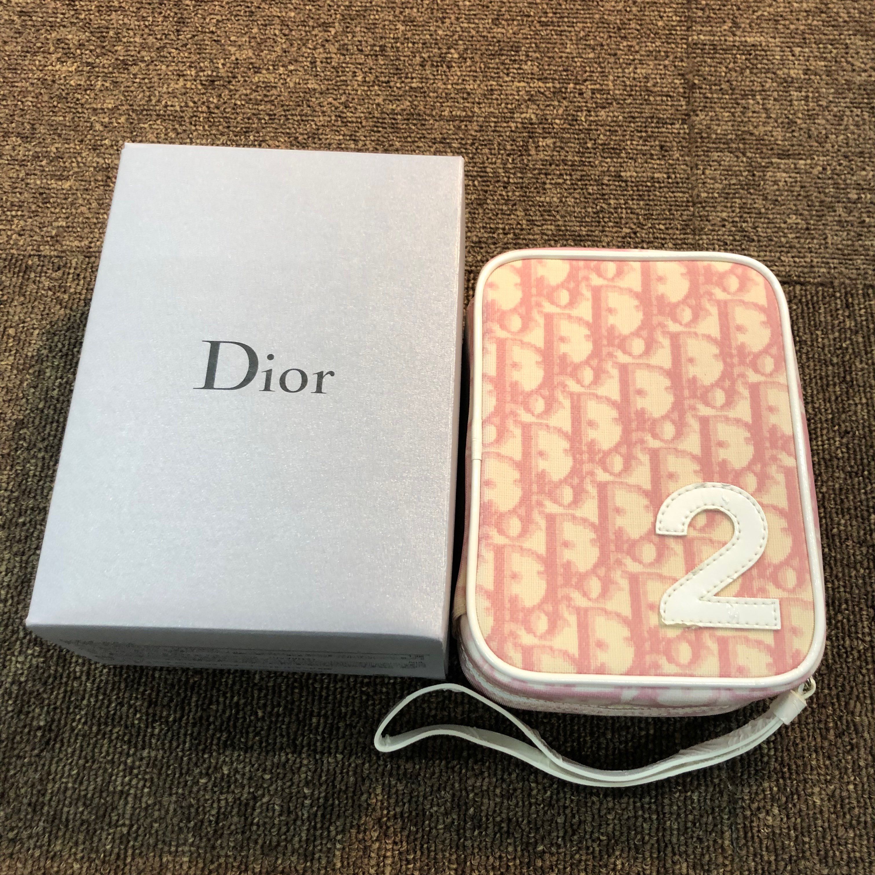 未使用品 ディオール トロッター トレディオール  パール ポーチ