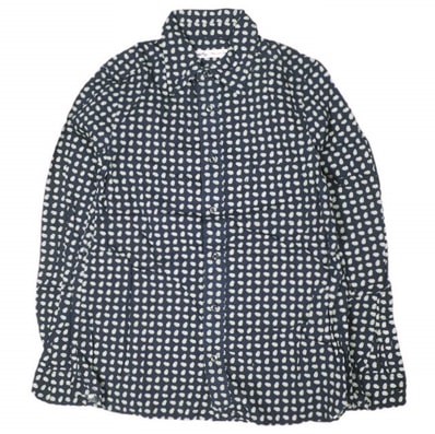 BEAMS BOY ビームスボーイ ペイズリーレギュラーカラーシャツ 1311-0112-818 Free NAVY 長袖 トップス g13919