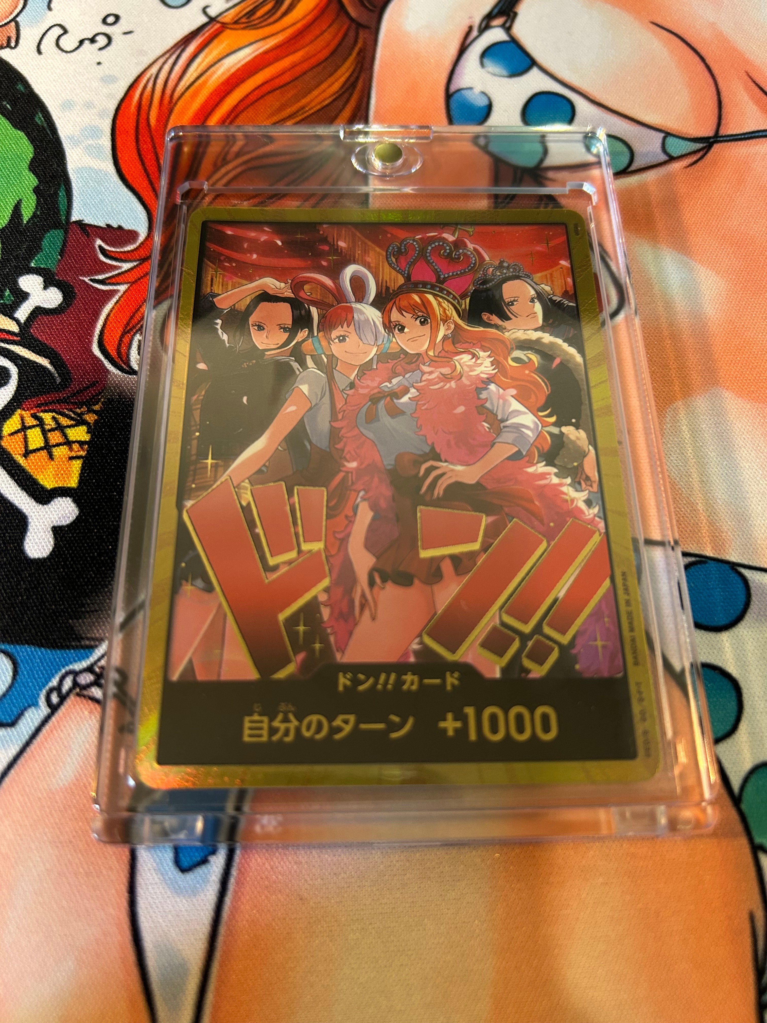 ドン!!カード : ロビン&ウタ&ナミ&ハンコック スーパーパラレル [開封済](エクストラブースター「ワンピース ヒロインズエディション スペシャルセット」)