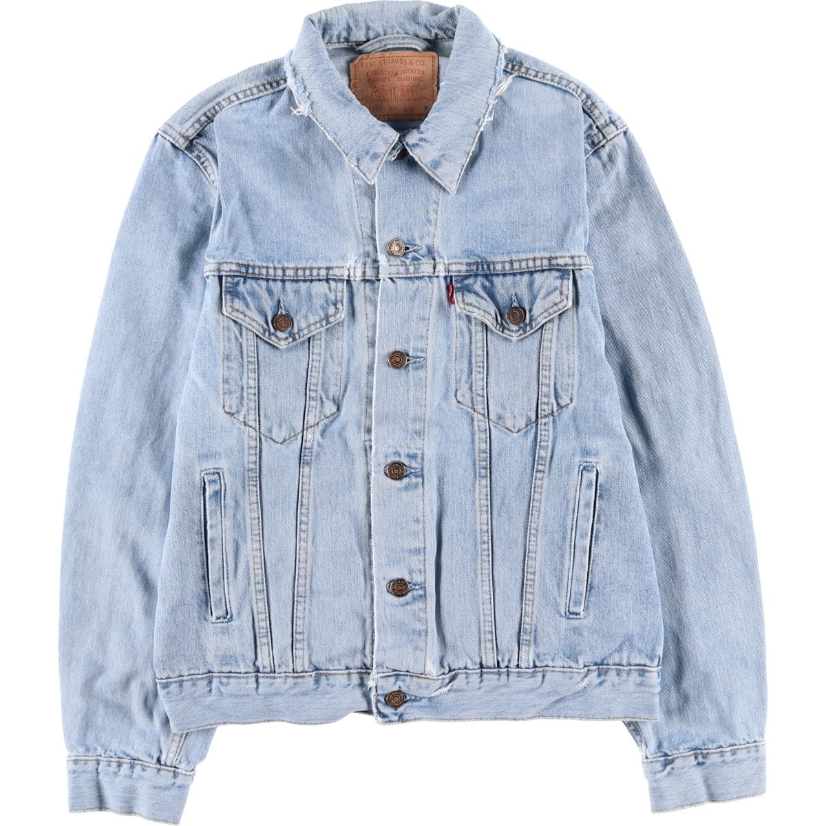 古着 リーバイス Levi's デニムジャケット Gジャン メンズM相当/eaa618285