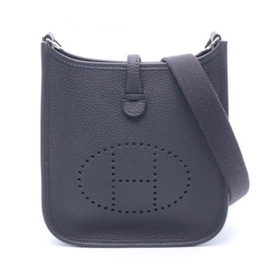 エルメス HERMES エヴリンTPM ショルダーバッグ バッグ レザー トリヨンクレマンス トリヨンクレマンス キャバン K刻印(2025年製造) レディース ネイビー系 【中古】