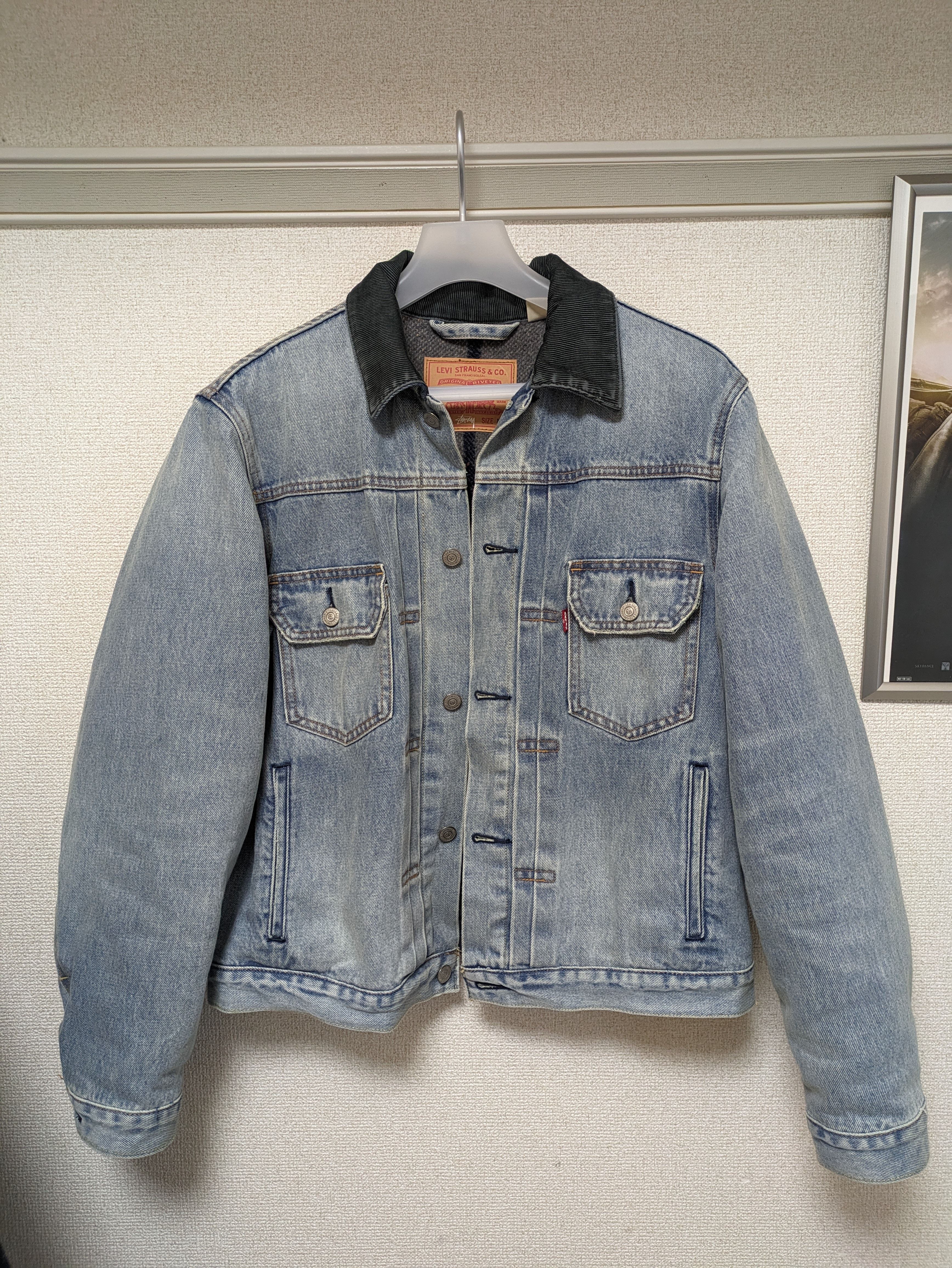 Stussy × LEVI'S Embossed Trucer "Denim" A5215-0000