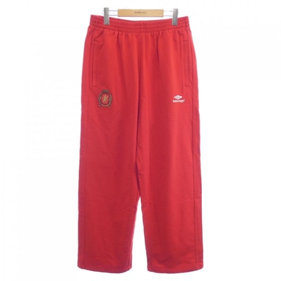 BALENCIAGA Soccer Series Soccer Baggy Sweatpants "Red"