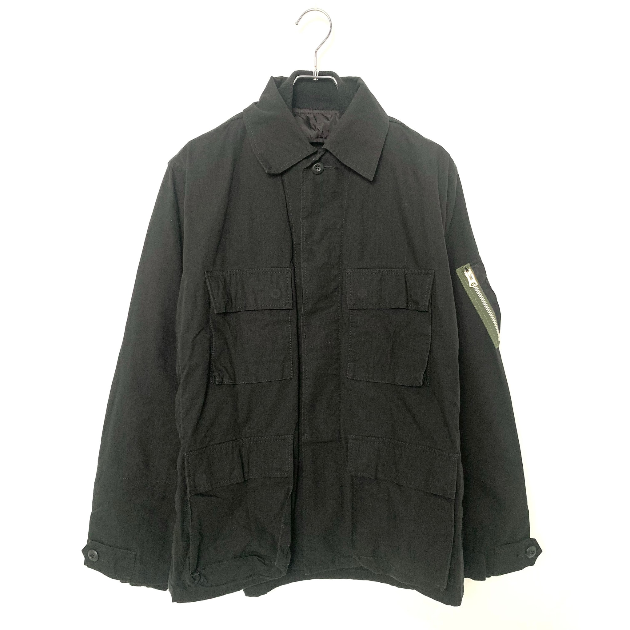 sacai x WTAPS Mill LS 01 Shirt "Black"