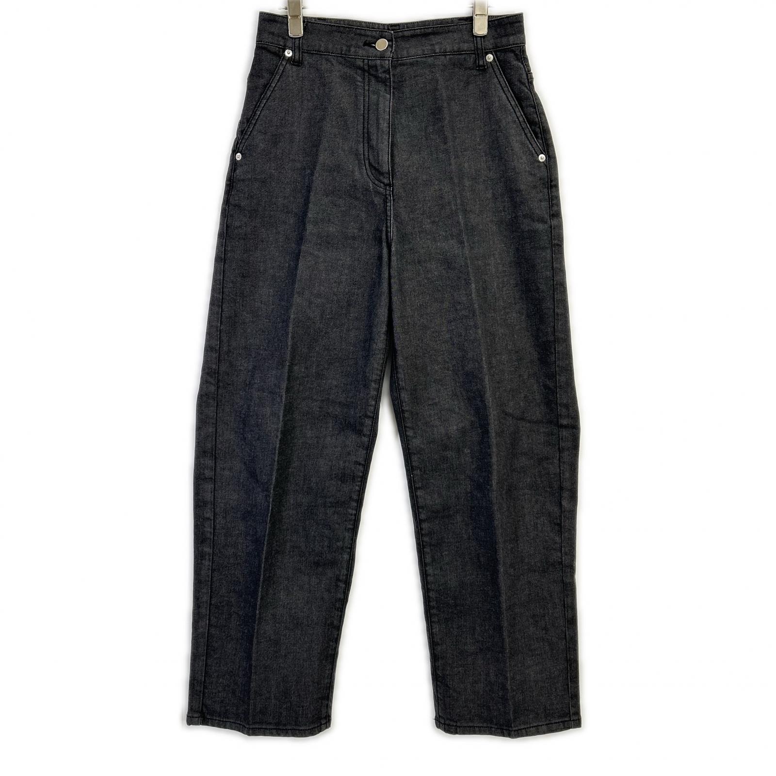 セオリーリュクス 26SS ブラック デニムパンツ 38