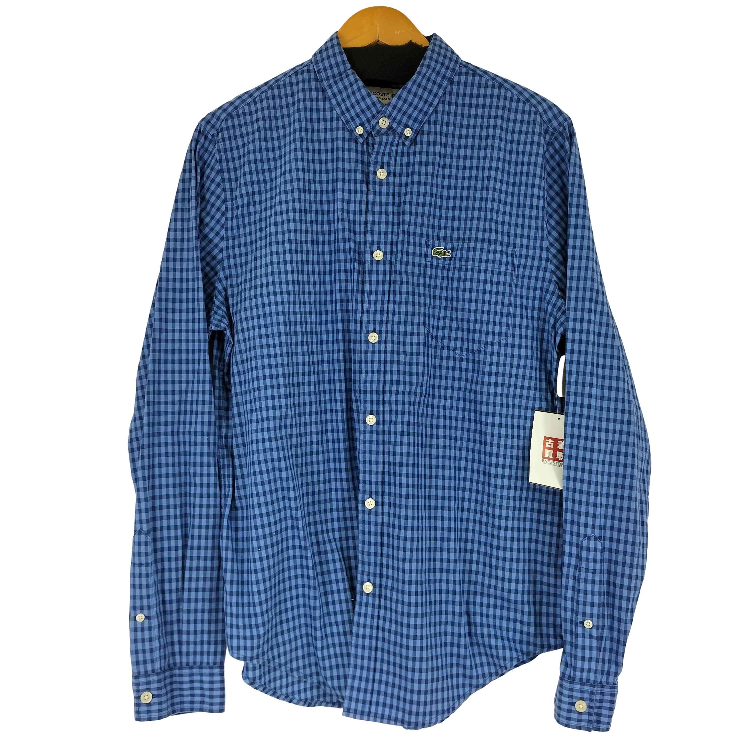 ロゴ刺繍 L/S BDチェックシャツ【1142276315743】