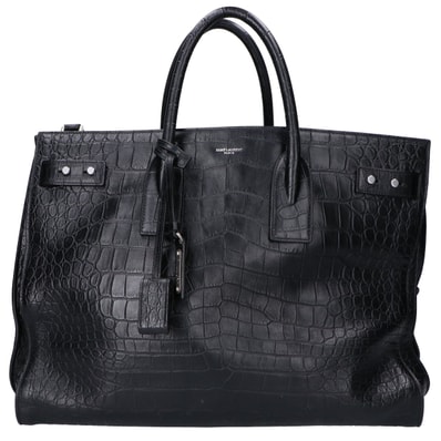 サンローランパリ 478167 ブラック 型押し サックドジュールスープル 2WAY