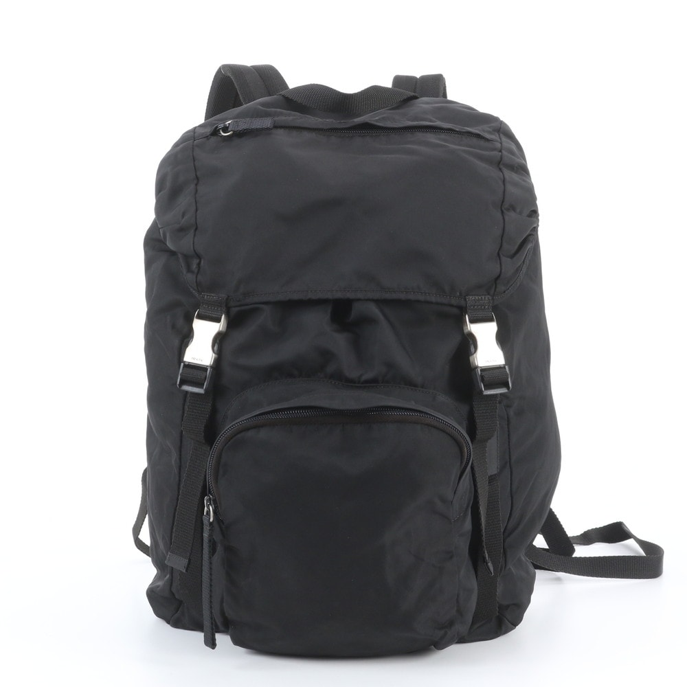 ■極美品 プラダ テスート ナイロントライアングルロゴリュックサック
