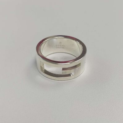 Gucci Branded Regular G ring "Silver"