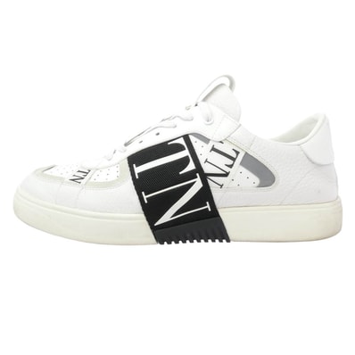 VALENTINO ヴァレンティノ スニーカー WY2S0C58 VLTN Low Sneakers ローカット スニーカー ホワイト系 45【中古】