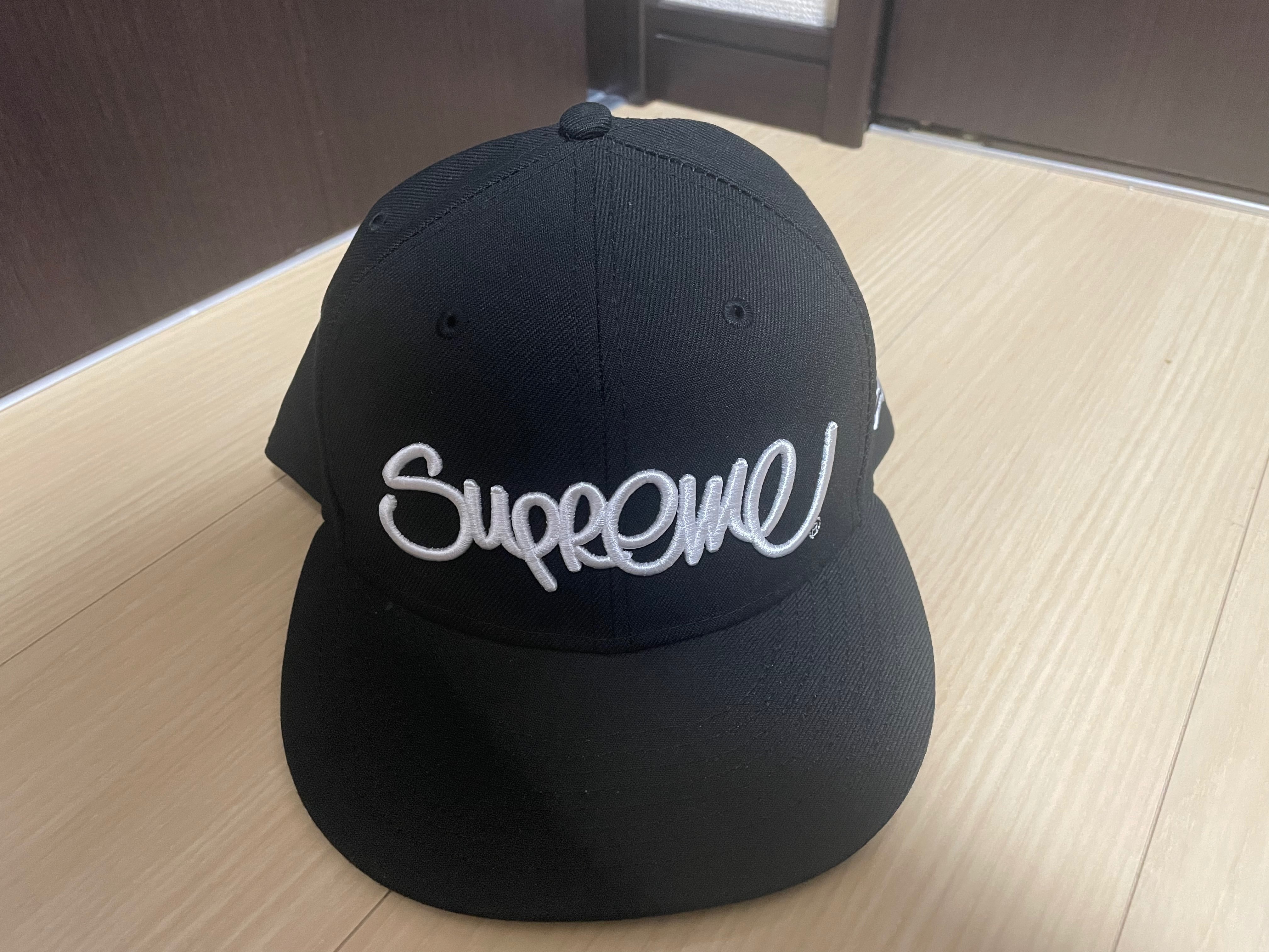 Supreme Handstyle New Era "Black"