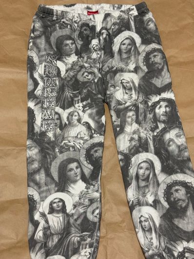 Supreme Jesus and Mary Sweatpant "Grey"