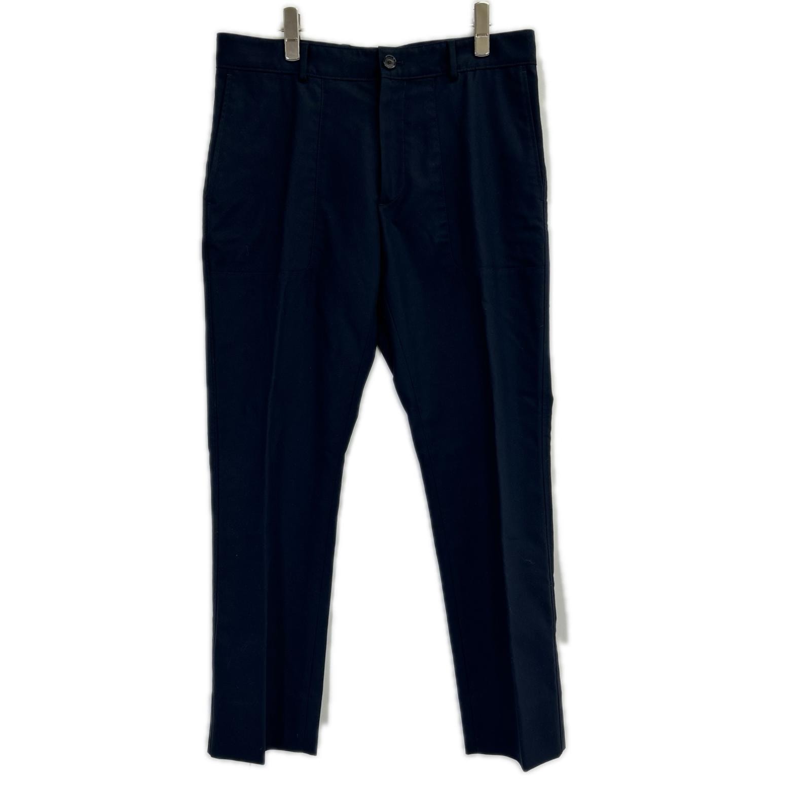 ルイヴィトン RM171M BF5 HBP10W 17SS ネイビー テーパードパンツ 42