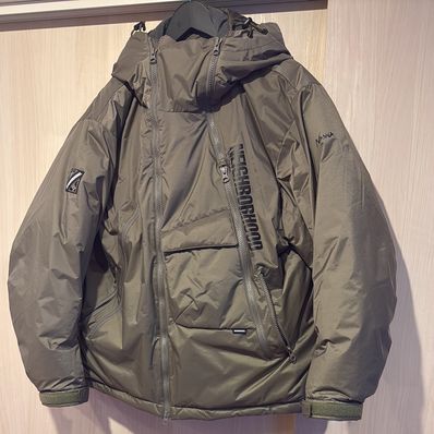 NEIGHBORHOOD x NANGA Down Jacket "Olive Drab"