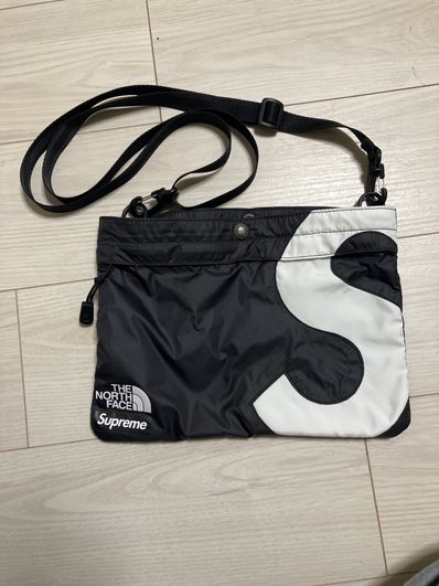 Supreme x The North Face S Logo Shoulder Bag "Black"