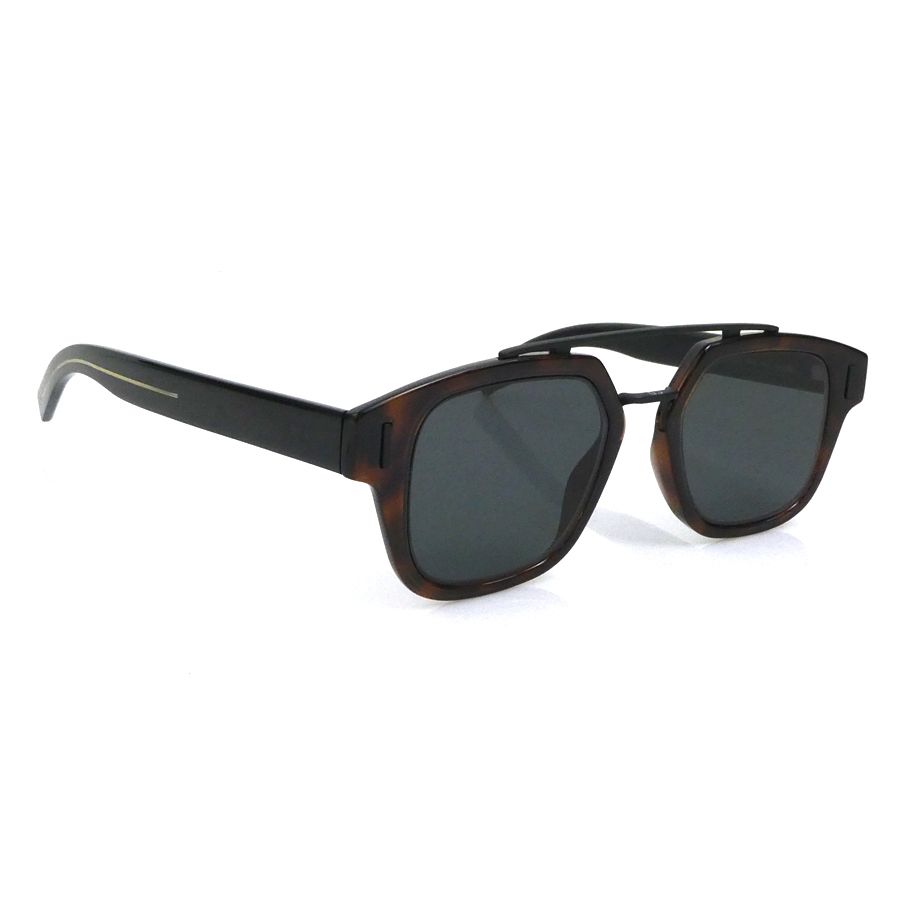 クリスチャンディオール Christian Dior サングラス プラスチック ブラウン ユニセックス【中古】 h31172i