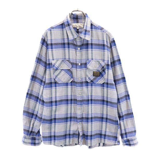 AVIREX アヴィレックス 長袖 ネルシャツ