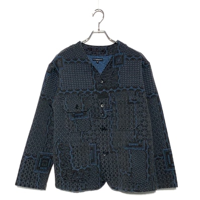 Engineered Garments Cardigan Jacket CP Geo jacquard 22FW