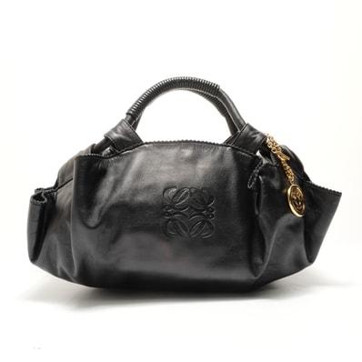 ロエベ LOEWE アナグラム ミニ ナッパアイレ ハンドバッグ【中古】
