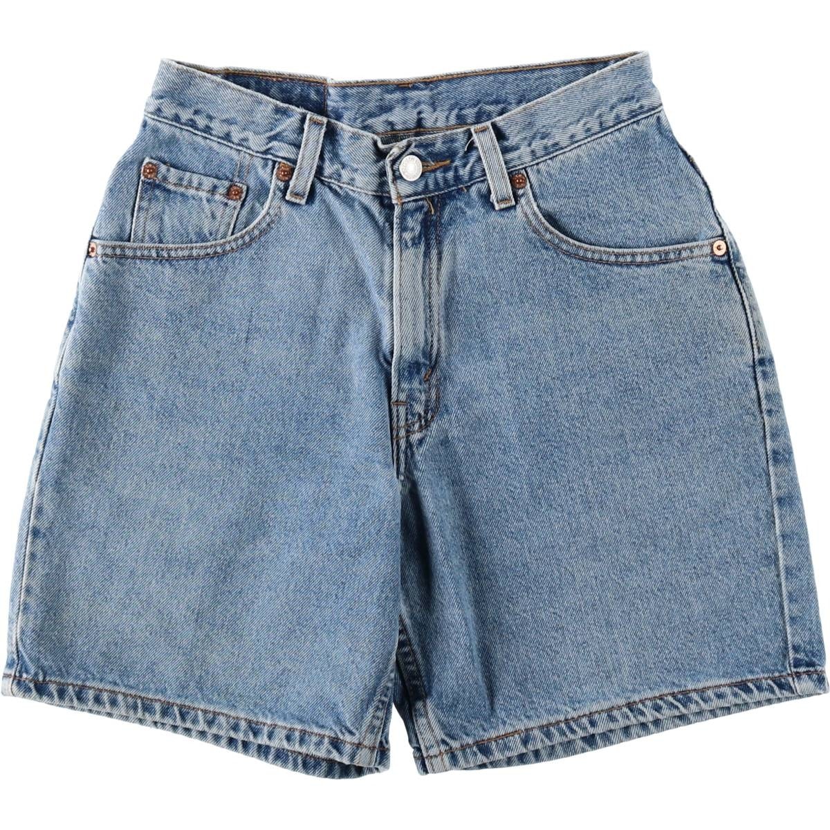 古着 00年代 リーバイス Levi's デニムショーツ ショートパンツ レディースM(w26)相当/eaa631811
