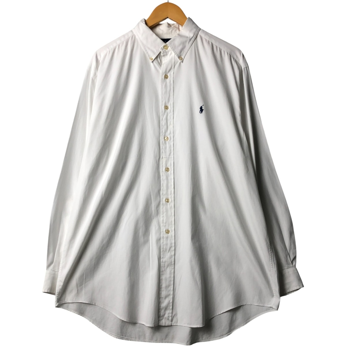 古着 ラルフローレン Ralph Lauren YARMOUTH 長袖 ボタンダウンシャツ メンズXL相当/eaa585491