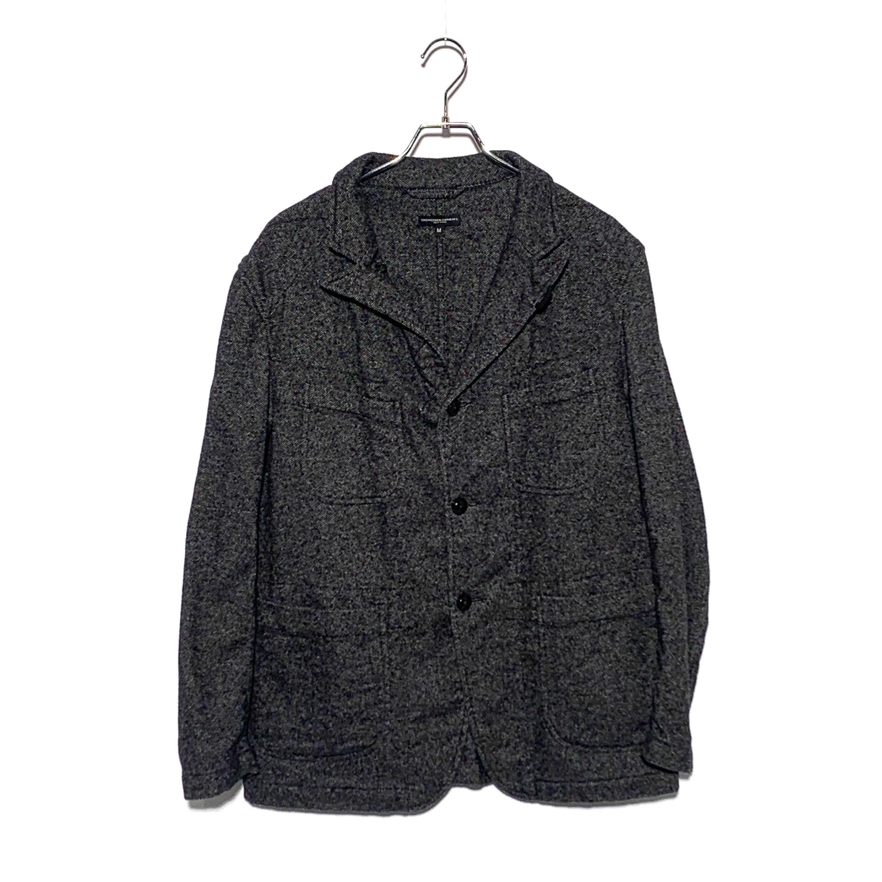 ENGINEERED GARMENTS 3B TWEED JACKET Black