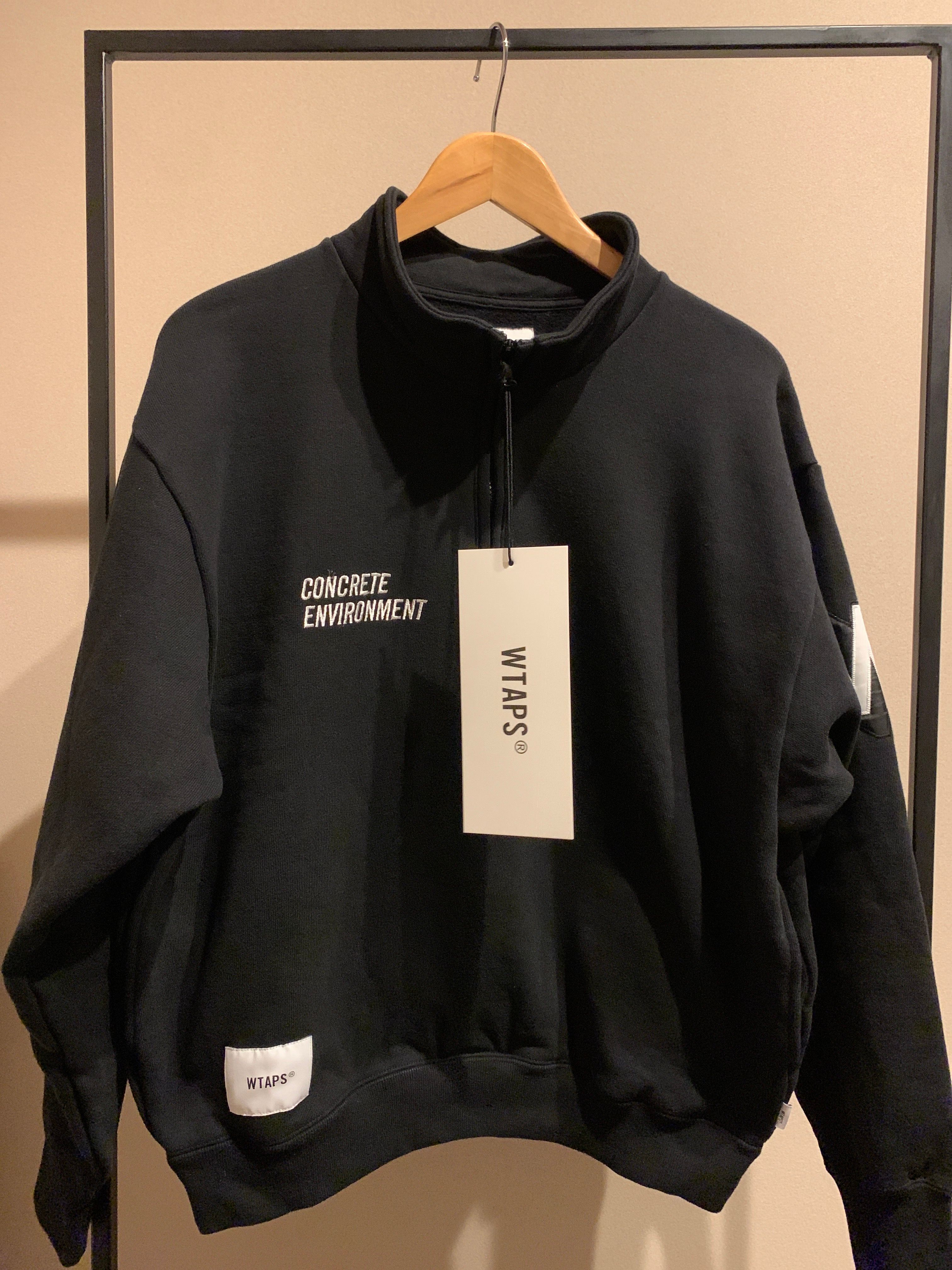 Wtaps Depst / Sweater / Cotton. Environment "Black"