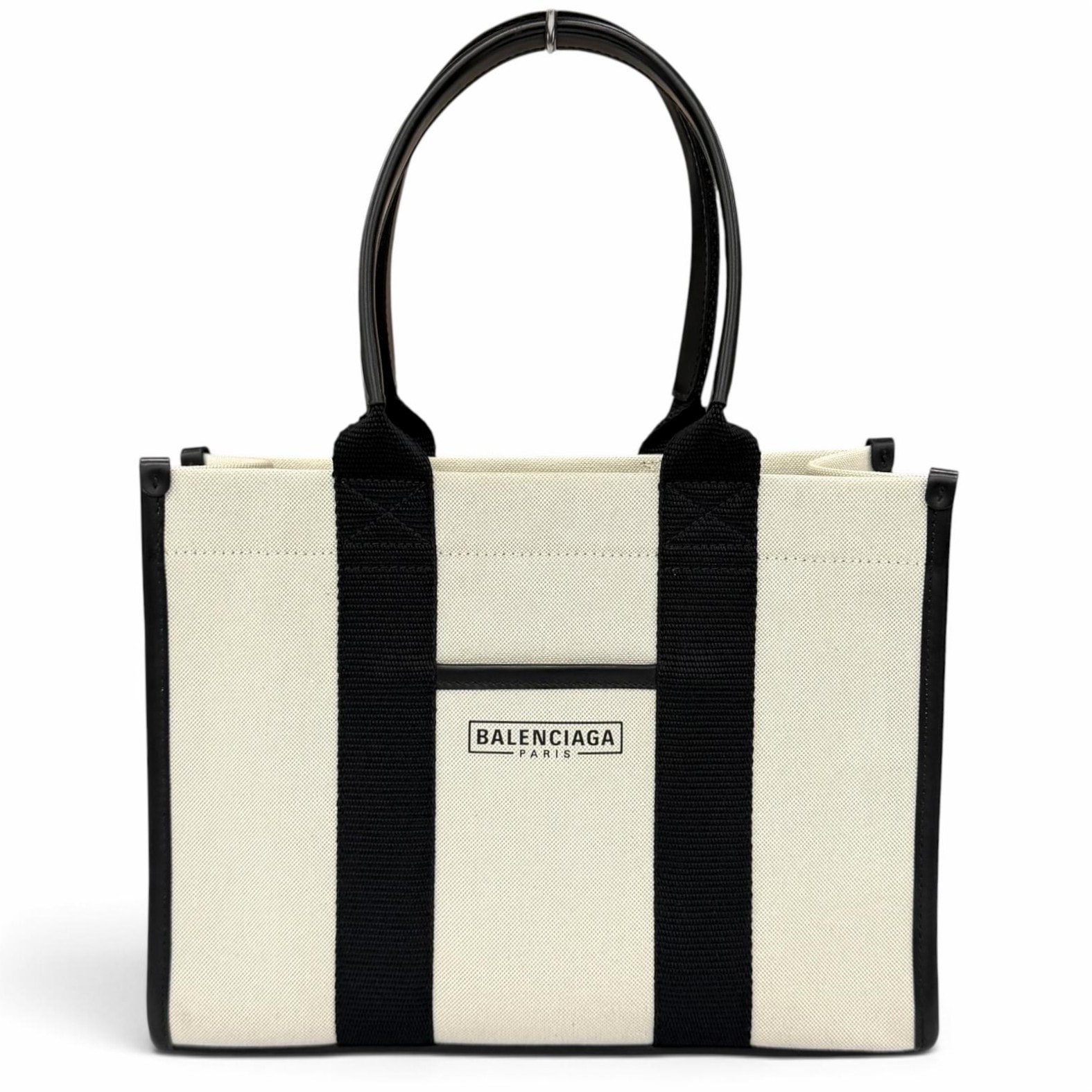 極美品 バレンシアガ ハンドバッグ アイボリー レディース 671402