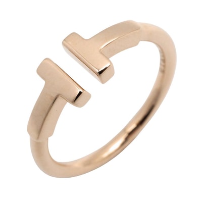 ティファニー TIFFANY&CO Tワイヤー リング リング・指輪 ジュエリー K18PG(ピンクゴールド) メンズ レディース ゴールド系 60147375 【中古】