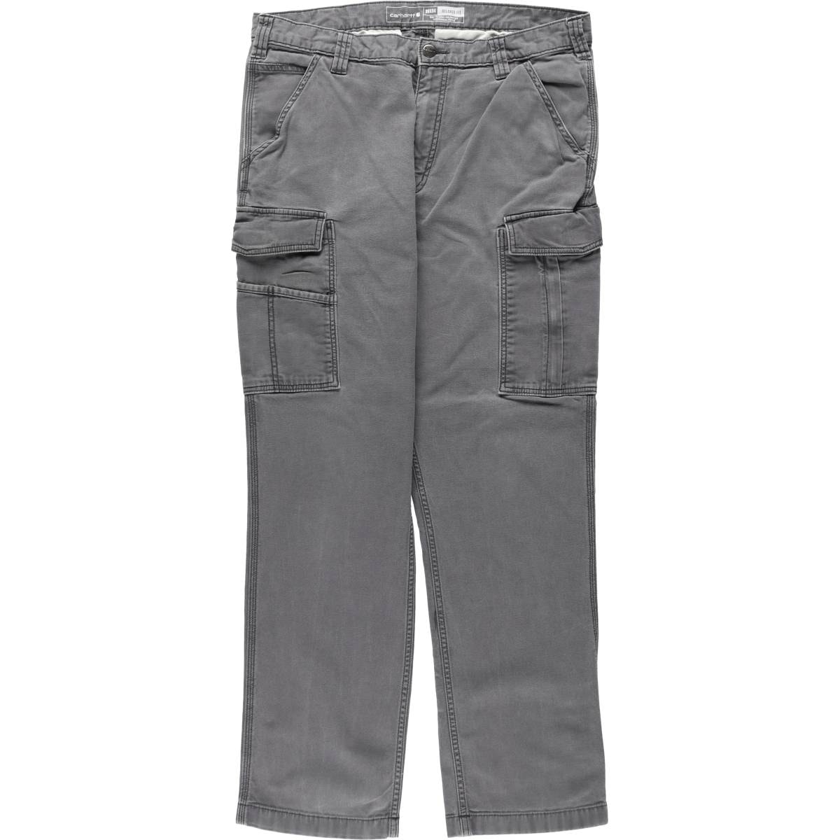 古着 カーハート Carhartt RELAXED FIT ダックワークパンツ カーゴパンツ メンズw36相当/rab181315