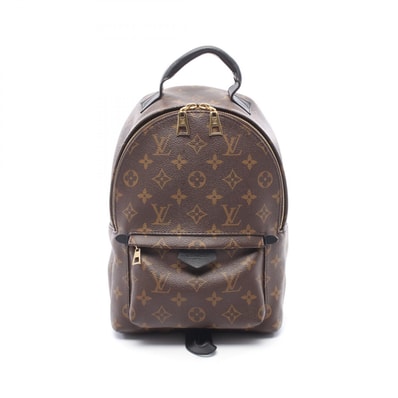 ルイ・ヴィトン LOUIS VUITTON パームスプリングス バックパックPM リュックサック バックパック バッグ PVCコーティングキャンバス レザー モノグラム レディース ブラウン系 / ブラック系 M44871 【中古】