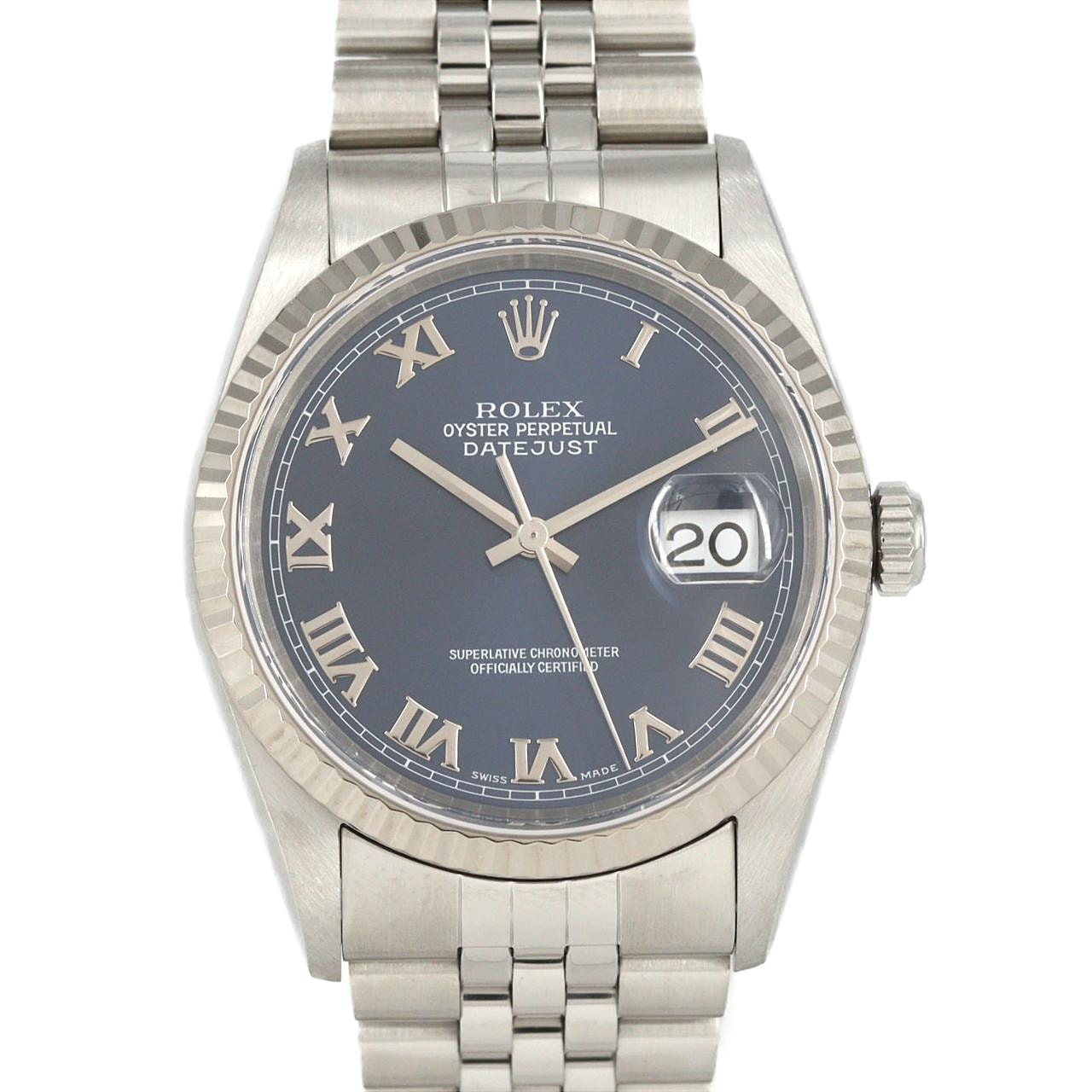 ロレックス デイトジャスト 16234 SSxWG 自動巻 A番