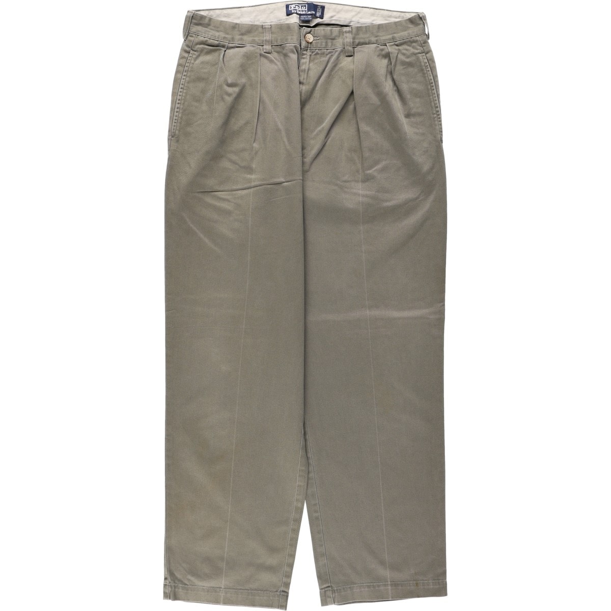 古着 ラルフローレン Ralph Lauren POLO by Ralph Lauren ANDREW PANT ツータック チノパンツ メンズw35相当/eaa666950