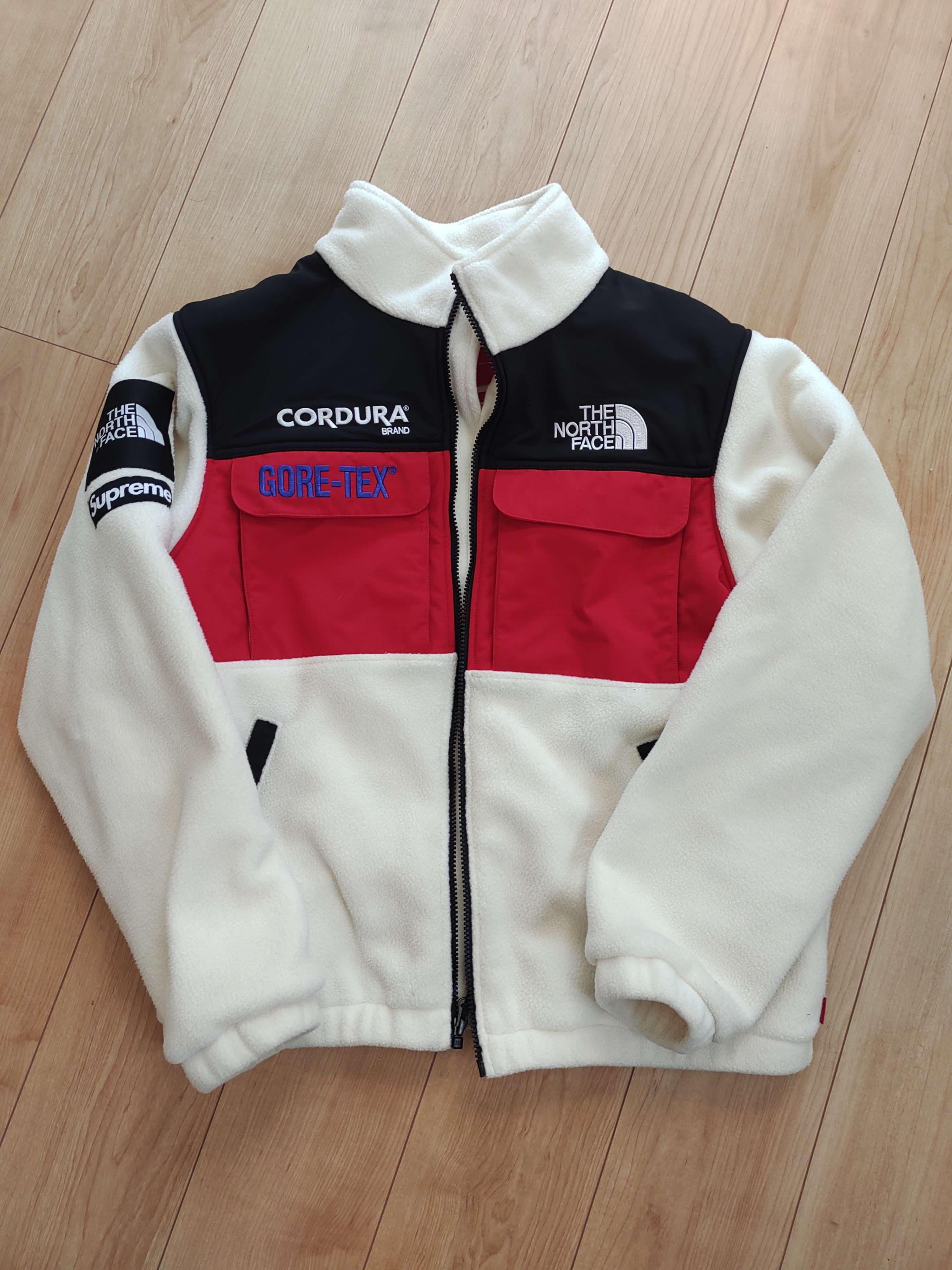 Supreme x The North Face Expedition Fleece Jacket "White"