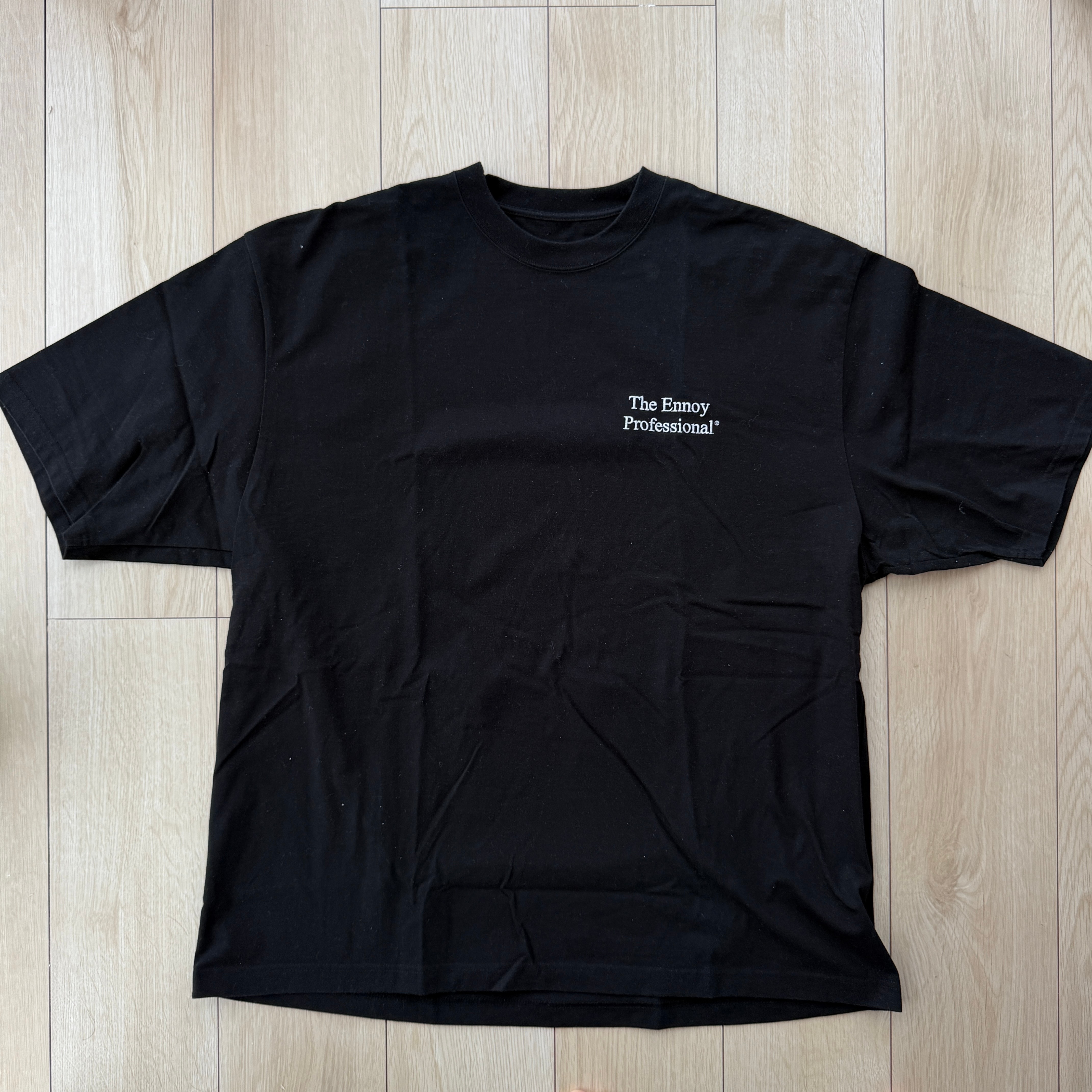 ENNOY 22SS Logo Tee "Black" SS22BRENCT04NTL