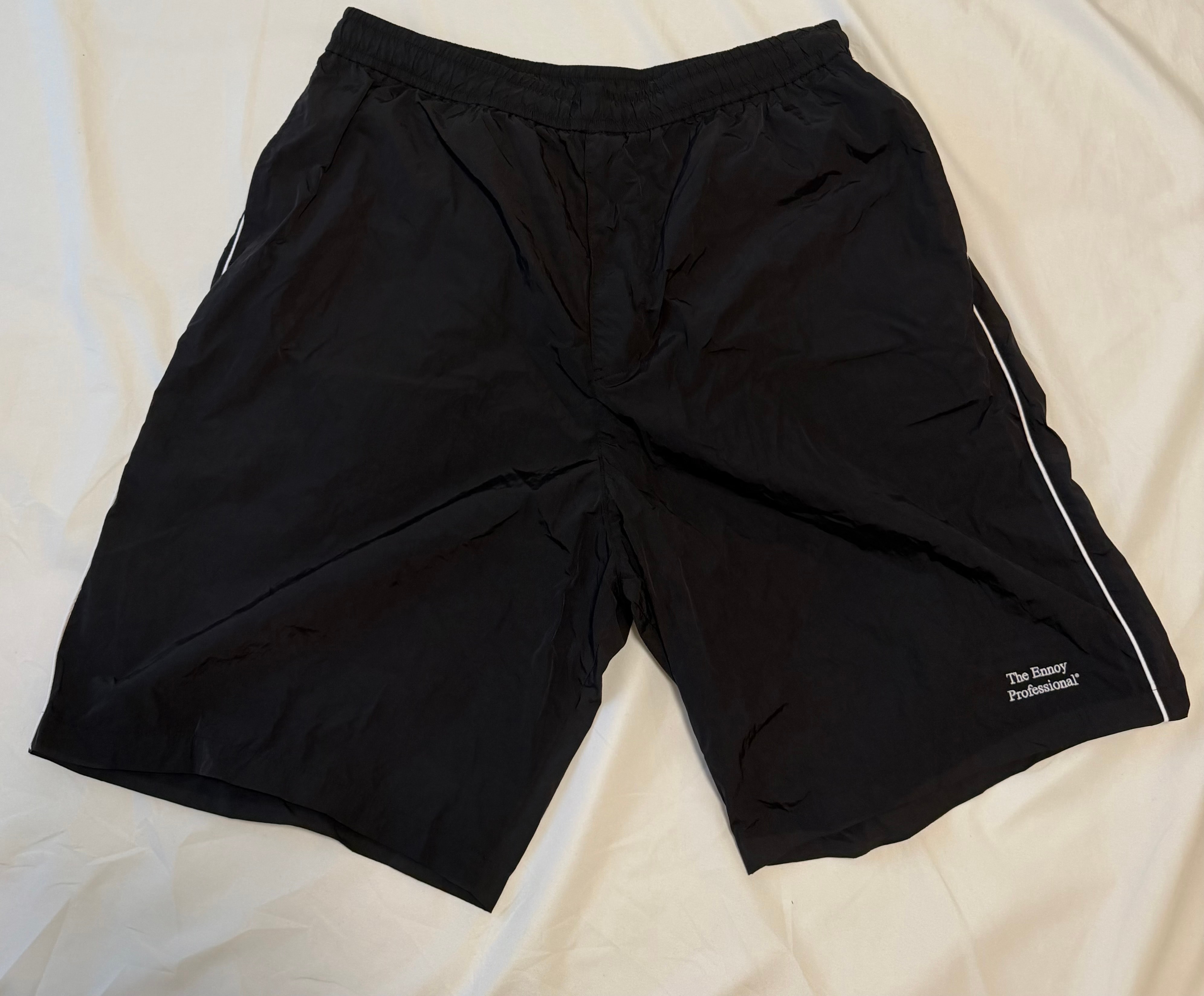 ENNOY Stylistshibutsu Piping Nylon Shorts 