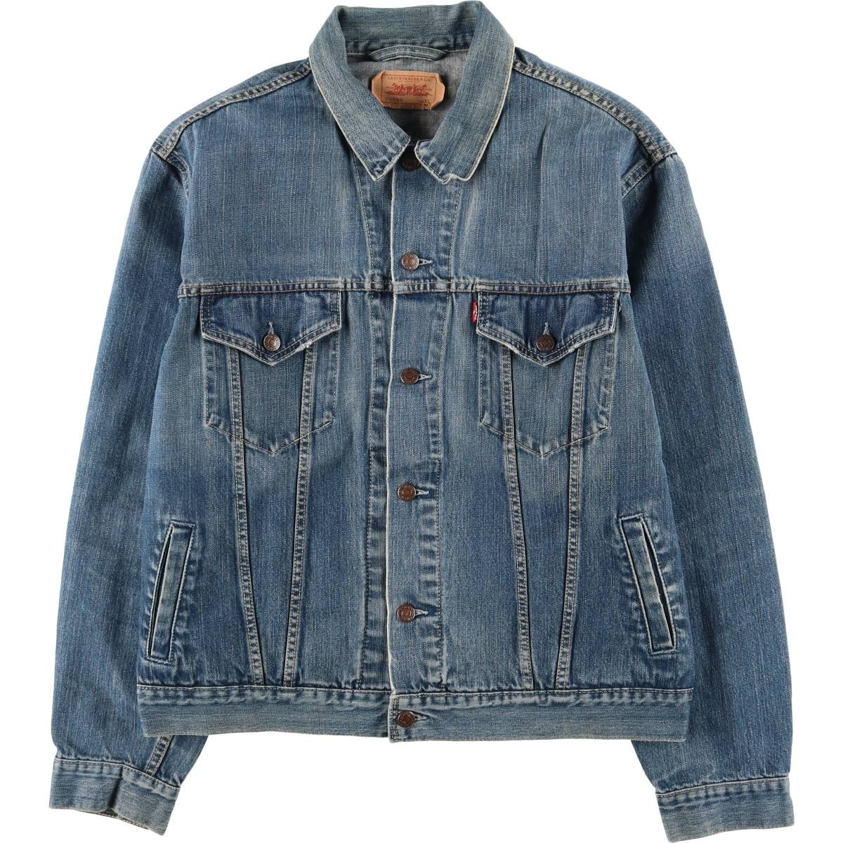 古着 リーバイス Levi's ユーロモデル デニムジャケット Gジャン メンズXL相当/eaa617831