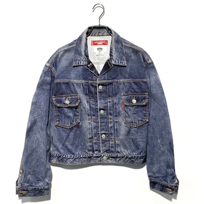 eYe JUNYA WATANABE MAN x LEVI'S x BerBerJin 507XX Denim Print Jacket Indigo